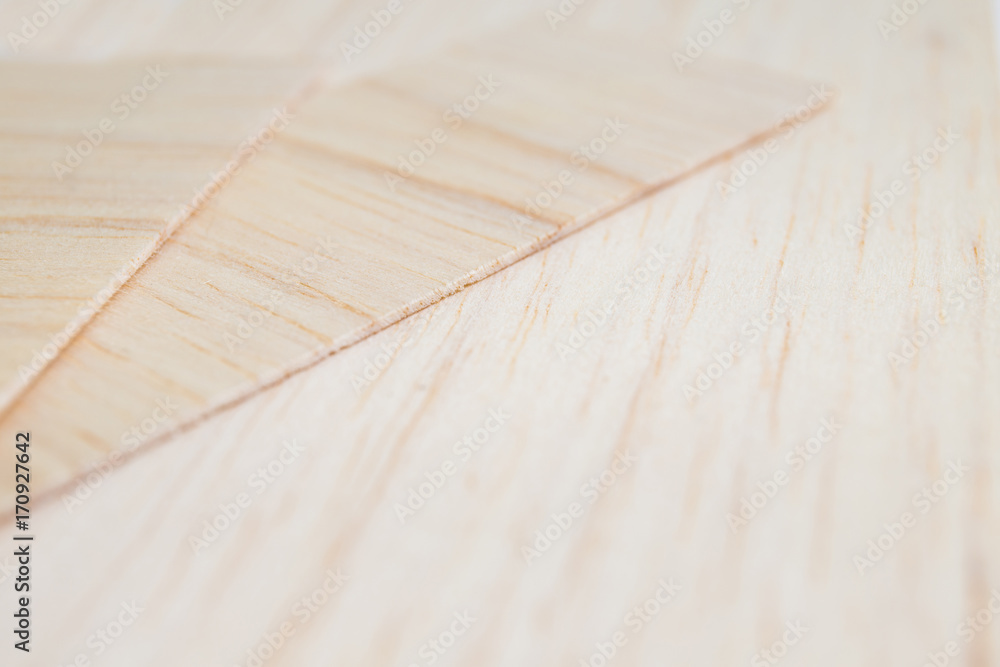 Balsa wood smooth background. Perspective view. Balsa wood smooth background. Perspective view.