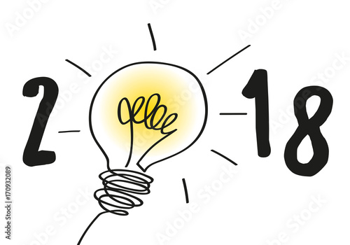 2018 - idée - carte de vœux - créatif - solution - création -imagination