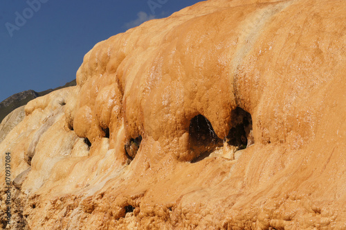 Mineral springs next to War Road in Georgia photo