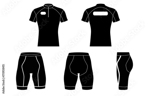 Cyclist clothes, Sport Clothes model