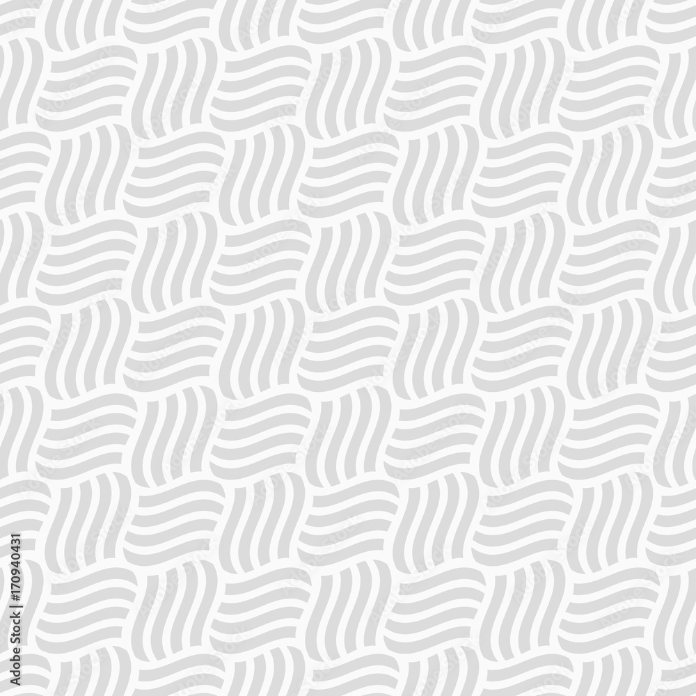 White and grey seamless pattern of texture interlacement White and grey seamless pattern of texture interlacement
