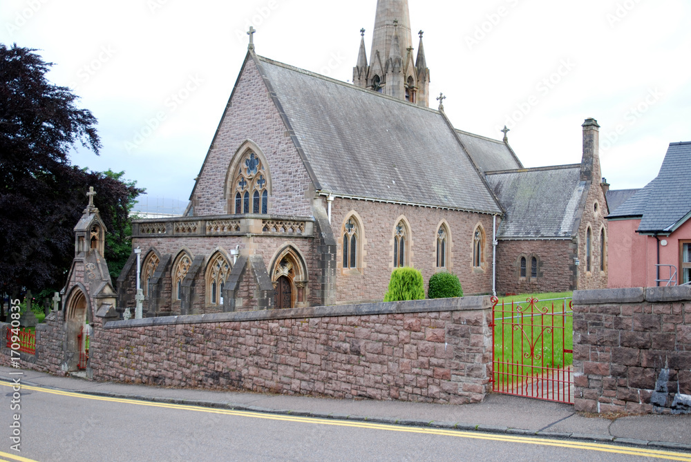 Fototapeta premium Fort Williams church