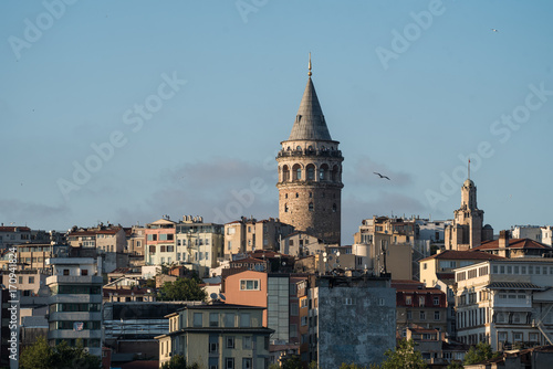 Galata tower at Istanbul © ilyaska