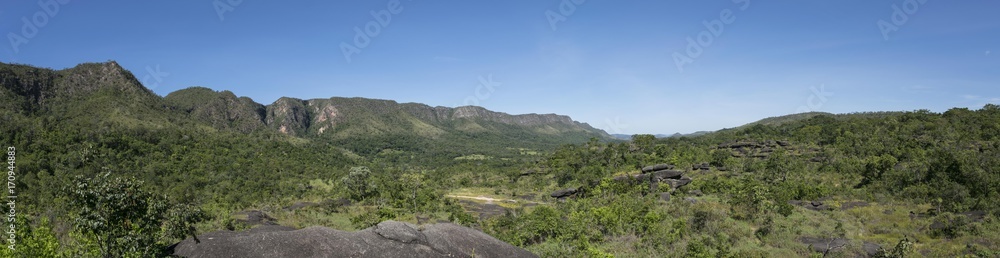 Vale da Lua na Chapada dos Veadeiros, em Alto Paraiso de Goias