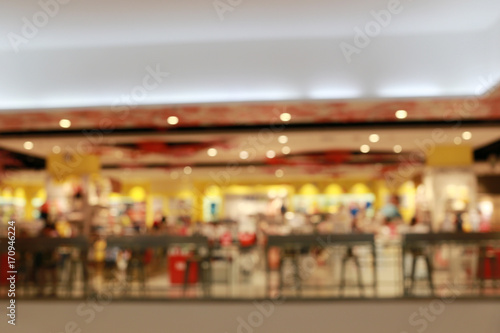 Wallpaper Mural Blurred shopping mall or indistinct department store. Torontodigital.ca