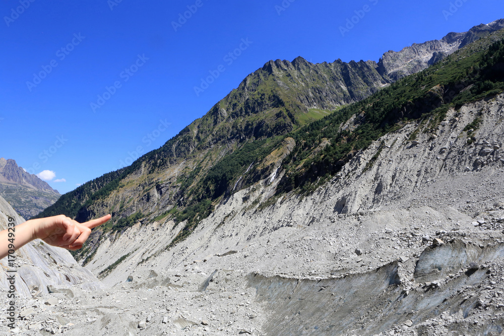 Cordon morainique. La Mer de Glace. Massif du Mont-Blanc. Montenvert. Chamonix Mont-Blanc. Morainic cord. The Sea of Ice. Massif of Mont Blanc. Montenvert. Chamonix Mont Blanc. Cordon morainique. La Mer de Glace. Massif du Mont-Blanc. Montenvert. Chamonix Mont-Blanc. Morainic cord. The Sea of Ice. Massif of Mont Blanc. Montenvert. Chamonix Mont Blanc.