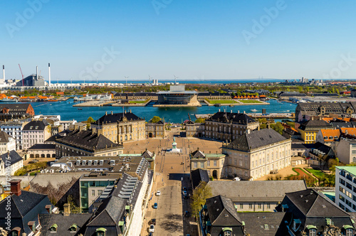 Fototapeta Naklejka Na Ścianę i Meble -  Copenhagen from the top