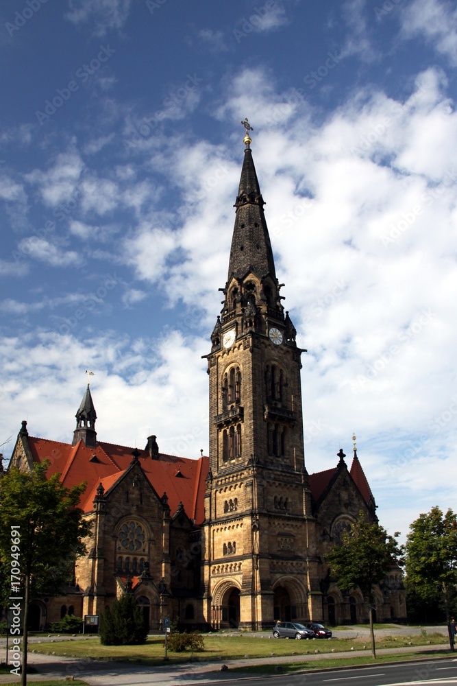 Fototapeta premium Beautiful old City of Dresden – Germany 