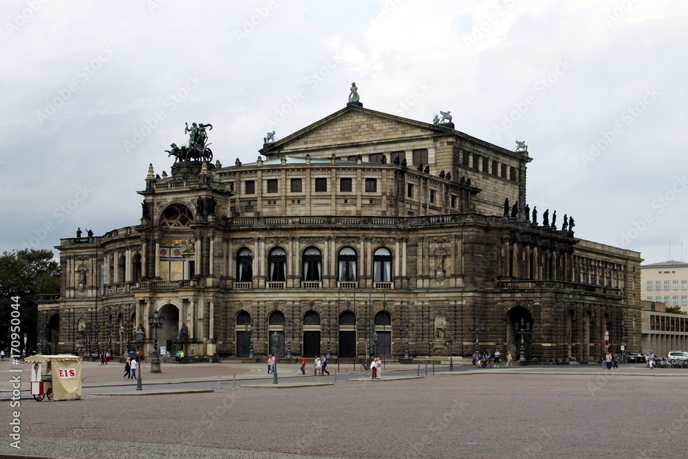 Saxon State Opera - Semperoper in Dresden - Germany