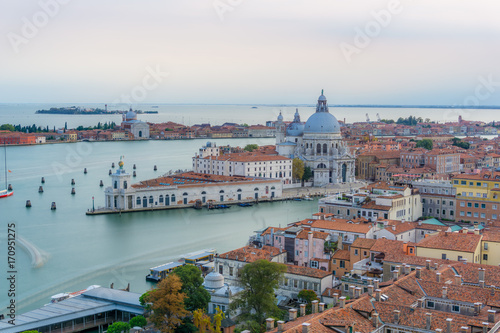 Canal Grande and Santa Maria della Salute, Venice Italy © luili