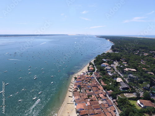 Photo du Cap-Ferret prise au drone photo