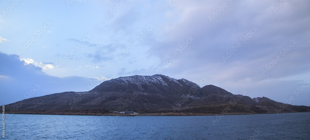 The Fjords of the northern coast of Norway