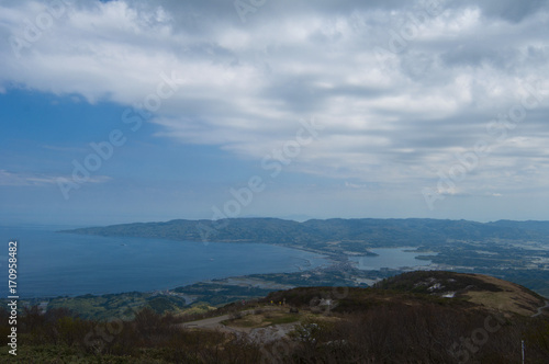 佐渡島 ドンデン山からの景色