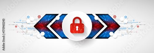 Protection concept. Protect mechanism, system privacy.