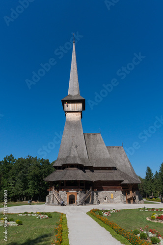 The Sapanta Monastery spire. The tallest wooden structure in Europe