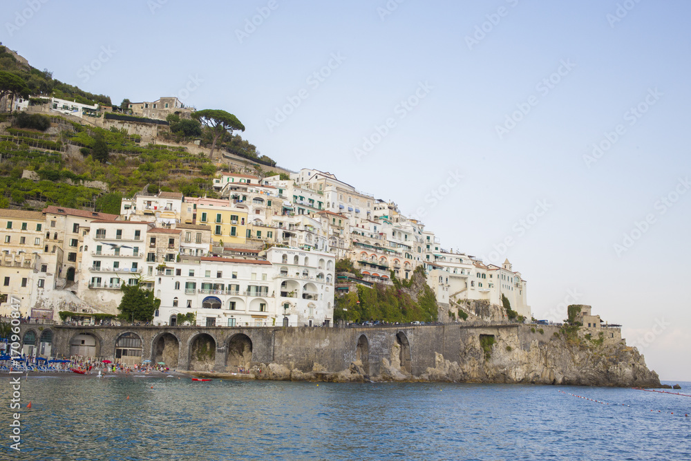 Fototapeta premium Panorama di Amalfi