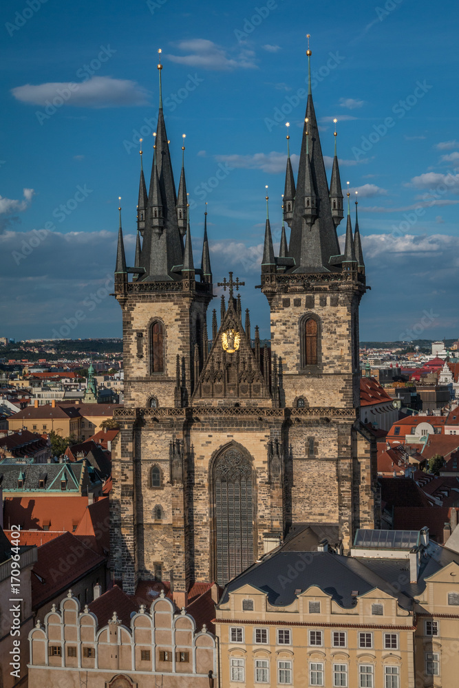 Fototapeta premium Tyn Church in Prague