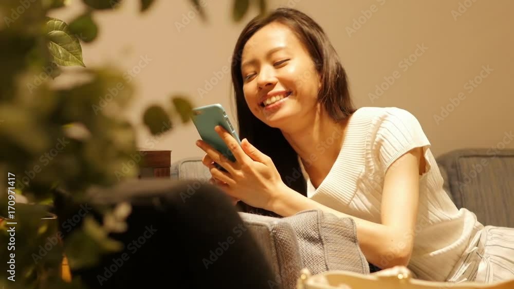 スマートフォン・女性