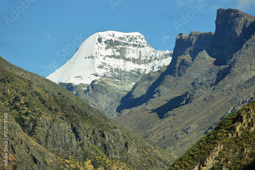 Ticlla peak (5897m) , Peru photo