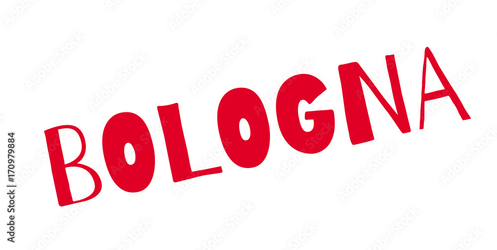 Bologna rubber stamp. Grunge design with dust scratches. Effects can be easily removed for a clean, crisp look. Color is easily changed. Bologna rubber stamp. Grunge design with dust scratches. Effects can be easily removed for a clean, crisp look. Color is easily changed.