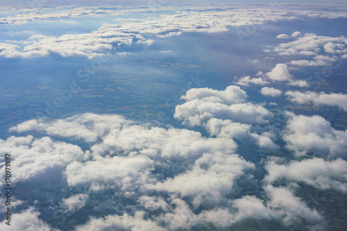Aerial rural landscape near Gatwick Airport © Kit Leong