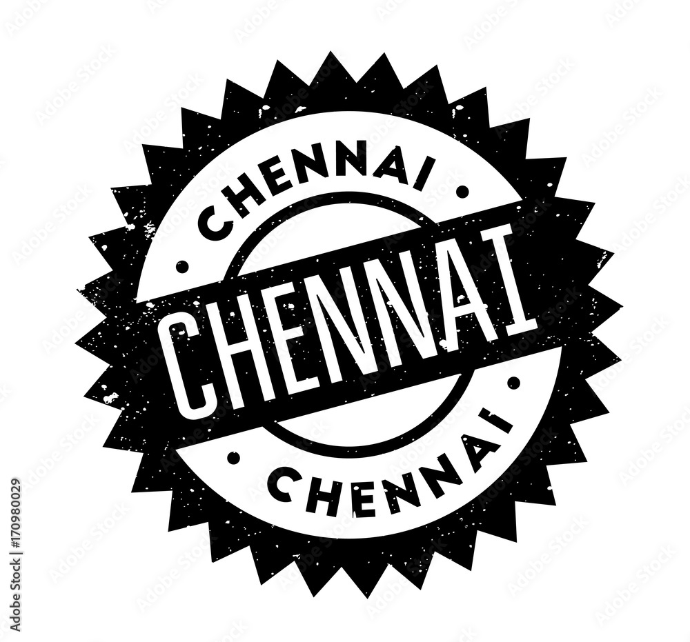 Chennai rubber stamp. Grunge design with dust scratches. Effects can be easily removed for a clean, crisp look. Color is easily changed. Chennai rubber stamp. Grunge design with dust scratches. Effects can be easily removed for a clean, crisp look. Color is easily changed.