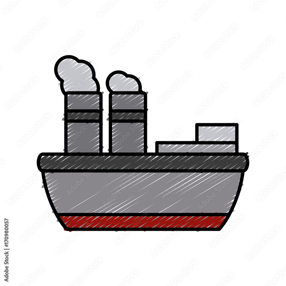 steam boat ship icon vector illustration graphi design