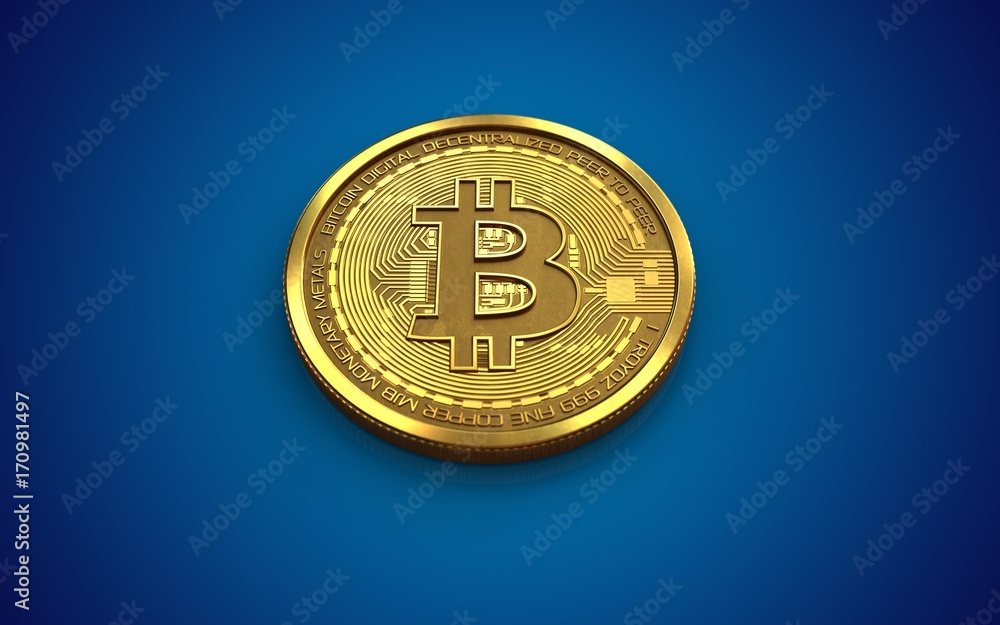 3d bitcoin blank