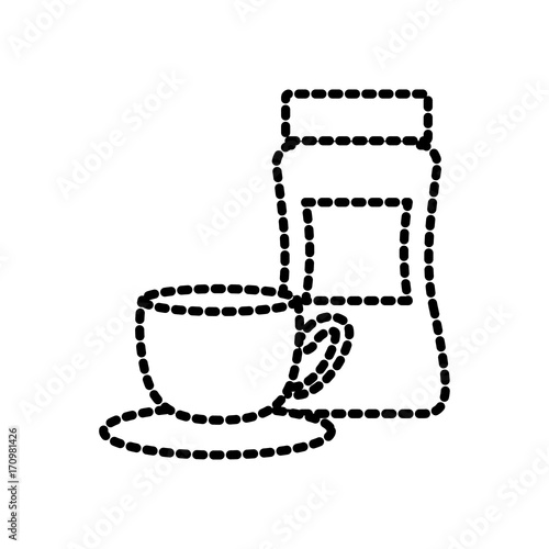 cup of coffee icon vector illustration graphic design © Jemastock