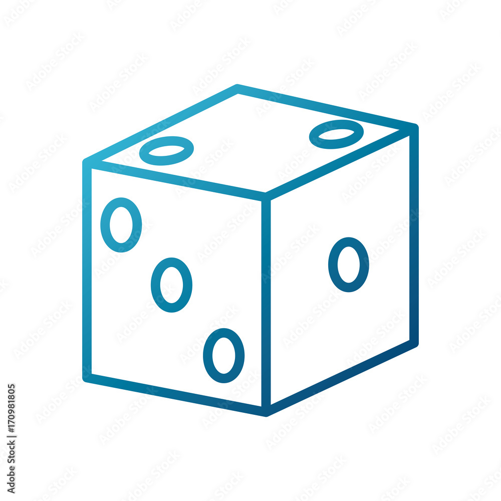 chance lucky dice icon vector illustration graphic design chance lucky dice icon vector illustration graphic design