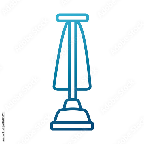 hoover vacuum cleaner icon vector illustration graphic design