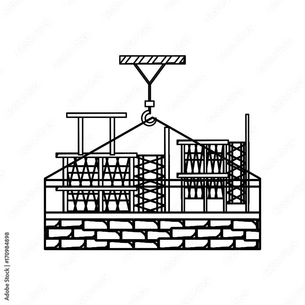 under construction zone icon over white background vector illustration under construction zone icon over white background vector illustration
