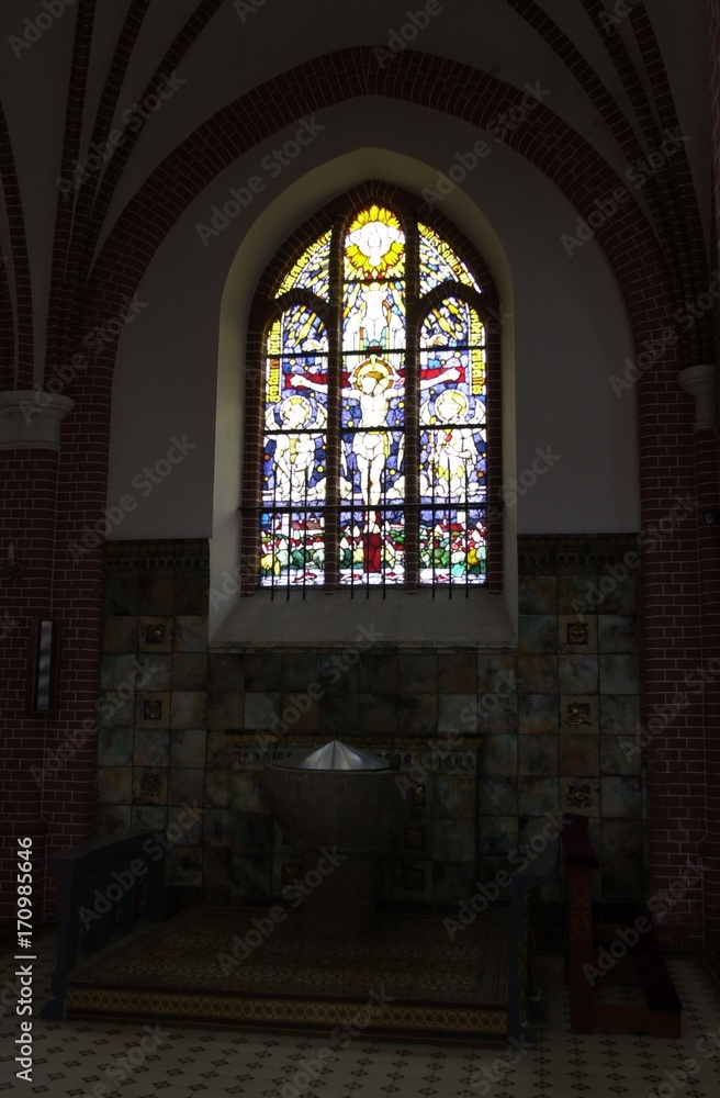 Fototapeta premium Witraż