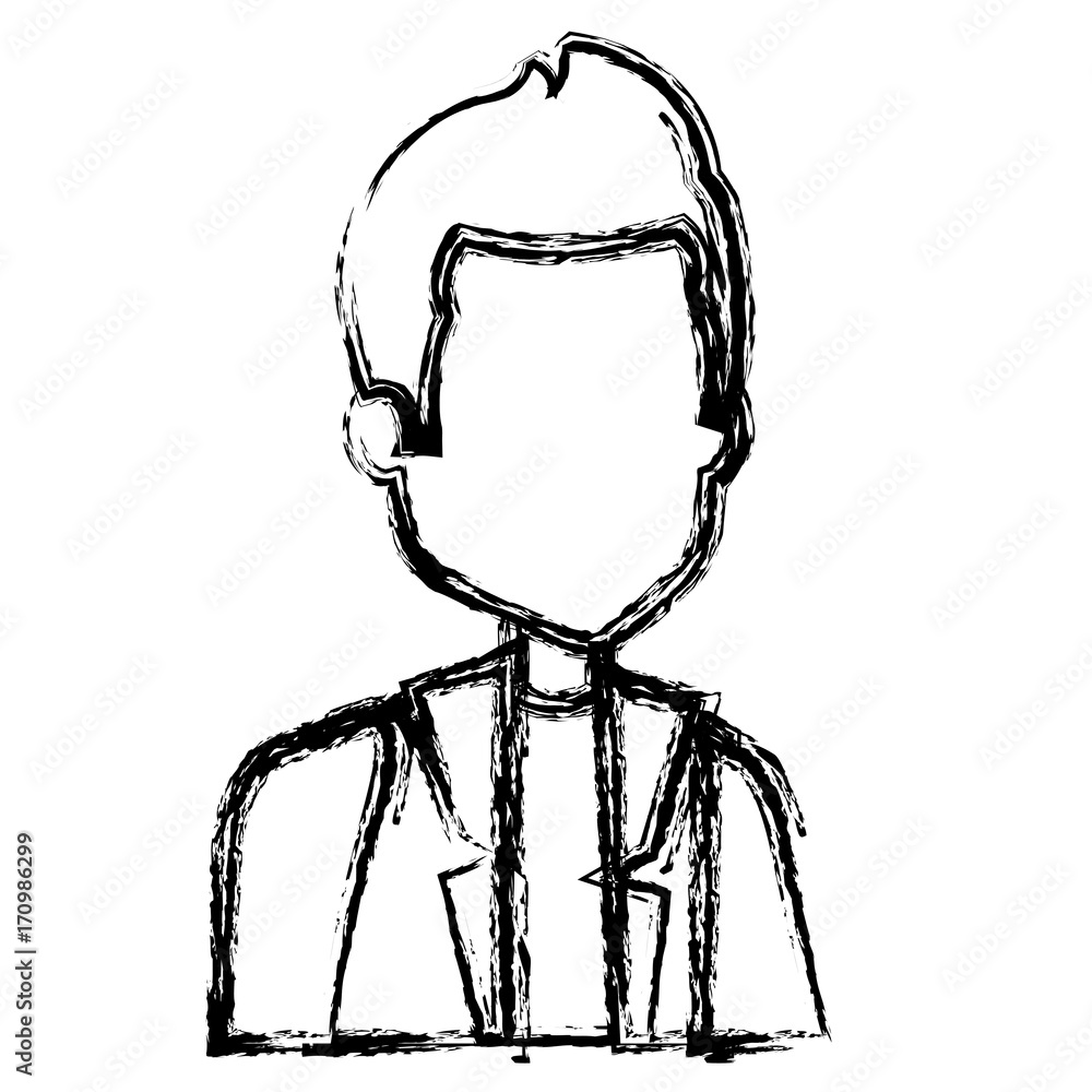 elegant businessman avatar character vector illustration design elegant businessman avatar character vector illustration design