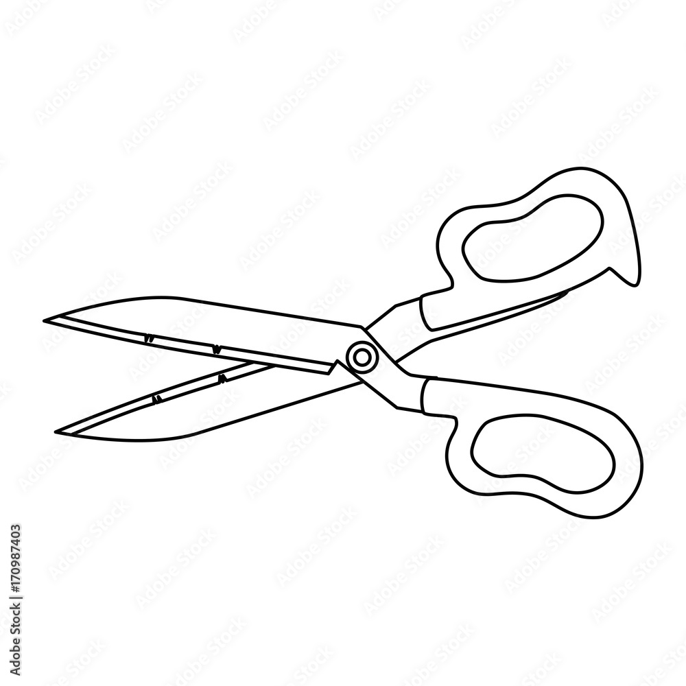 kitchen scissors isolated icon vector illustration design kitchen scissors isolated icon vector illustration design