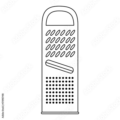 cheese grater isolated icon vector illustration design