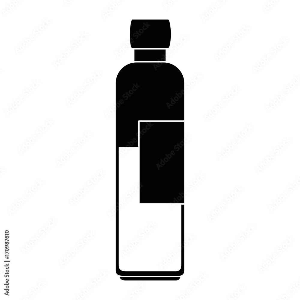 bottle kitchen product icon vector illustration design bottle kitchen product icon vector illustration design