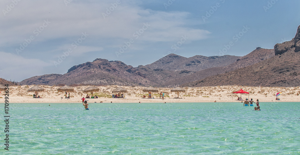 Obraz premium BALANDRA BEACH, la paz baja california sur MEXICO
