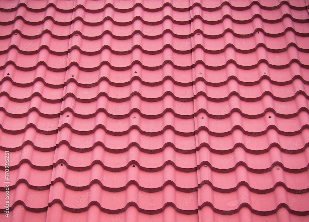 Red Roof Tile is Notches Red Roof Tile is Notches