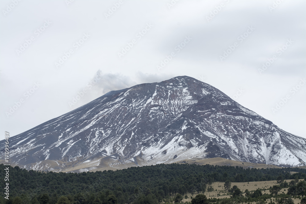 Fumarola Volcán Popocatépetl, Estado de México