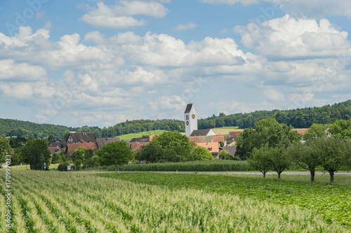 Rural scenic around Switzerland