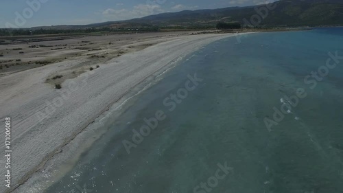 Salda Lake Aerial View photo