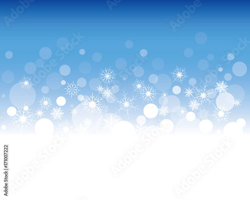 背景 雪の結晶 イメージ