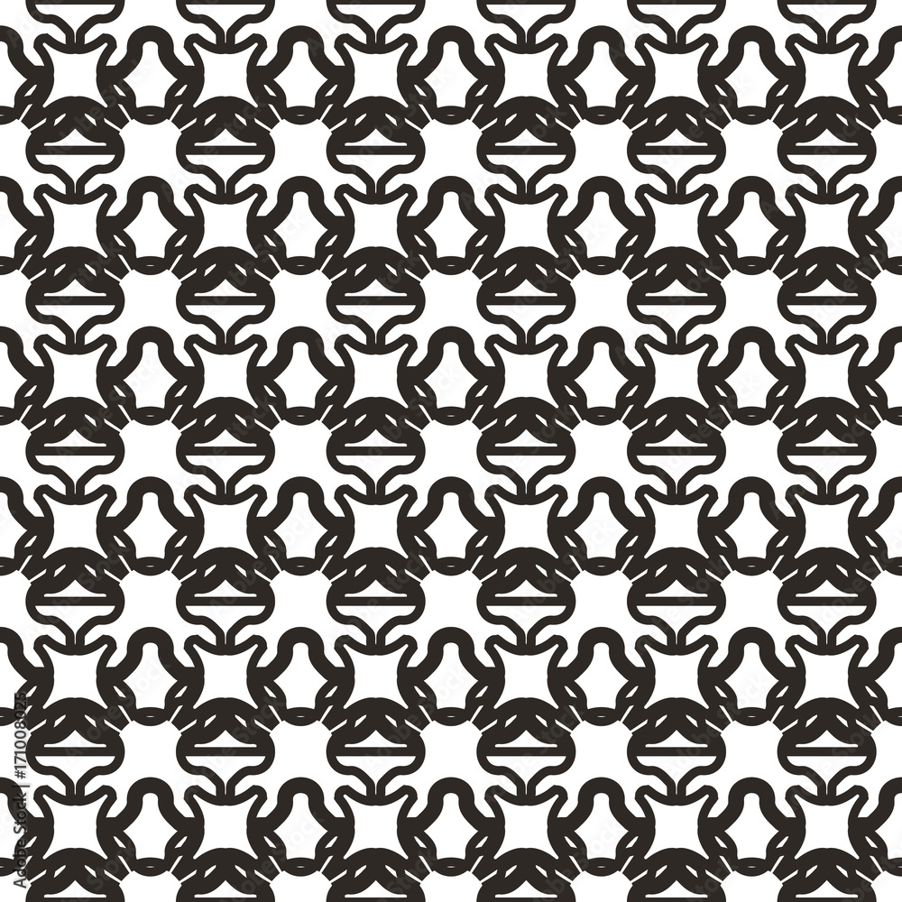 Fototapeta premium Abstract geometric background. Seamless pattern.