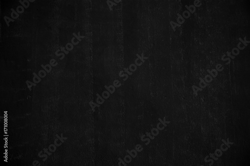 Black painted wall texture with copy space your writing text of background.