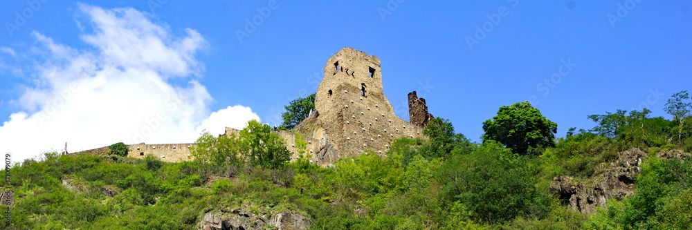 Burgruine ARE über Altenahr ( Ahr ) 