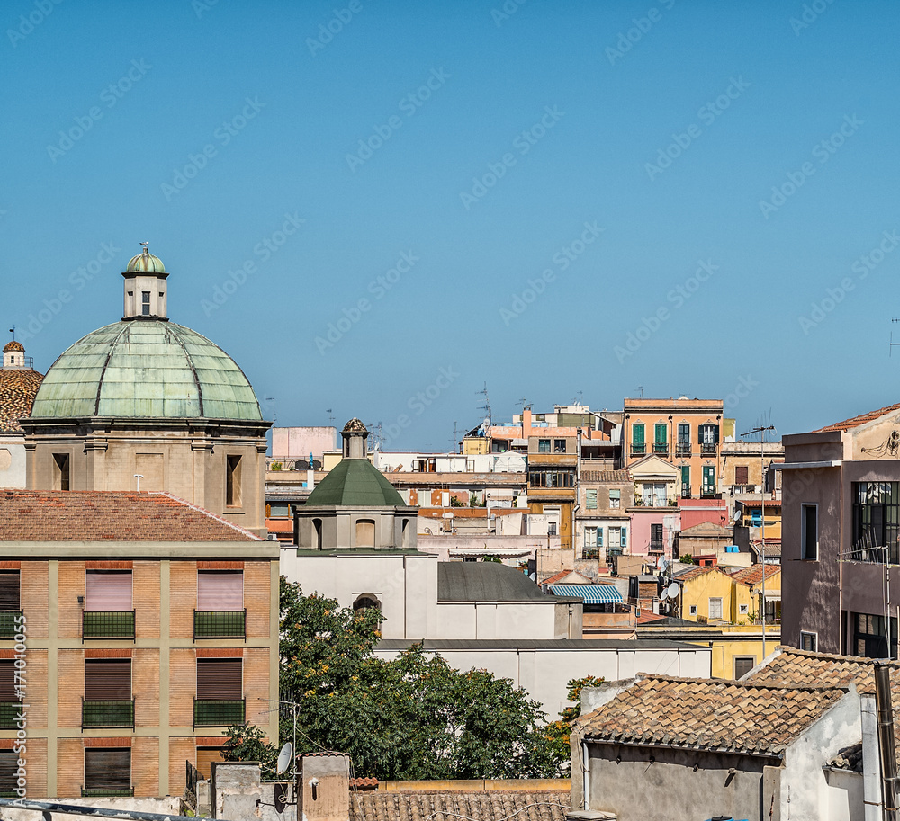 Sardinia skyline