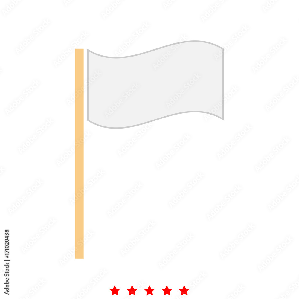 Flag it is icon . Flag it is icon .