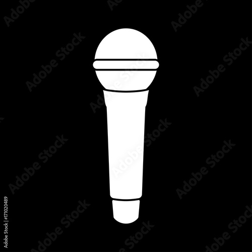 Microphone it is icon .