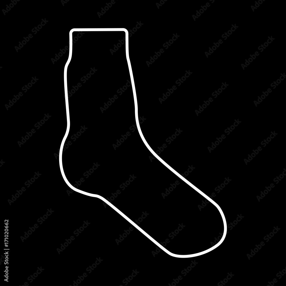 Sock it is icon . Sock it is icon .